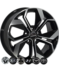 ZW BK5168 BP R16 W6.5 PCD5x114.3 ET40 DIA67.1
